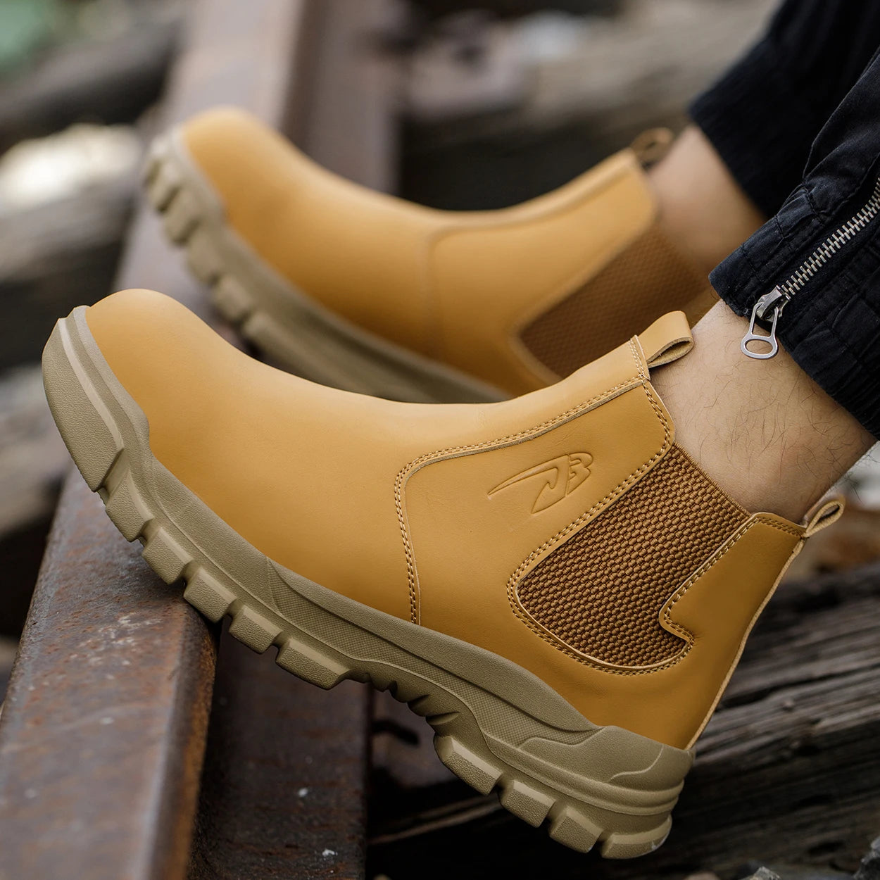 StompiesTough Tradie Safety Boots