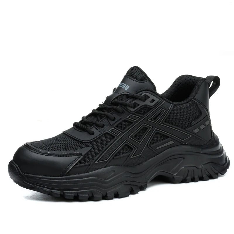 Stompies Lace-Up Safety Boots