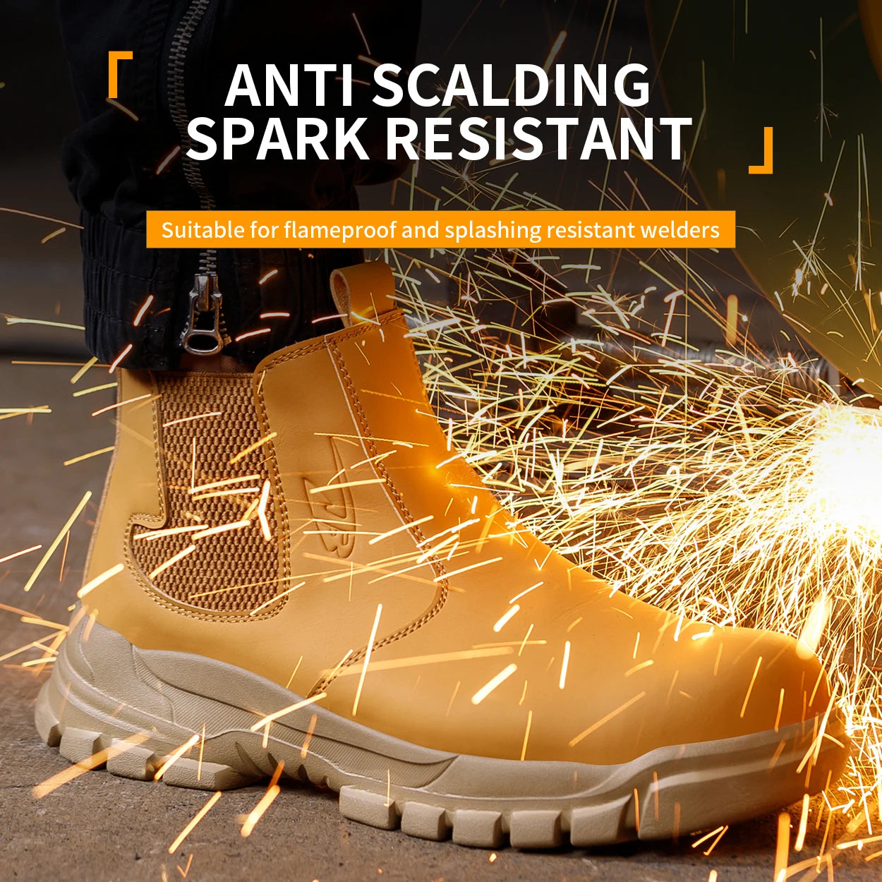StompiesTough Tradie Safety Boots