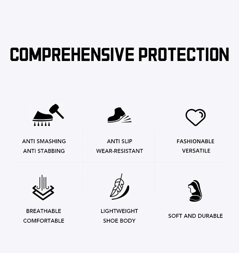 Stompies Lace-Up Safety Boots