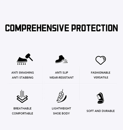 Stompies Lace-Up Safety Boots
