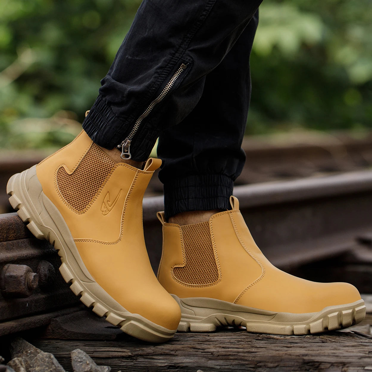 StompiesTough Tradie Safety Boots