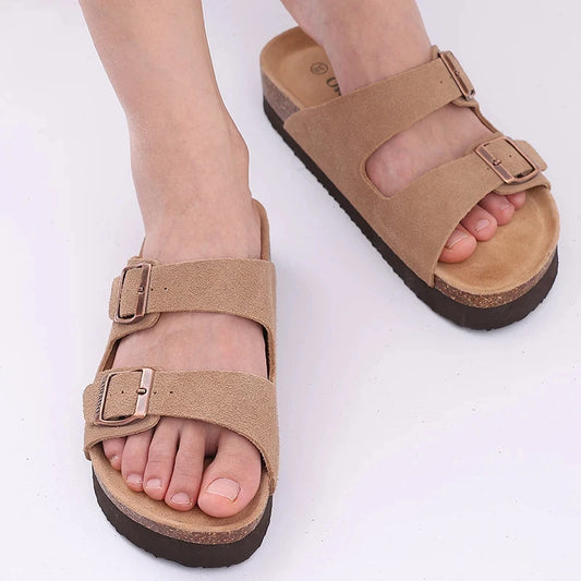 Classic Cork Sandals by Stompies
