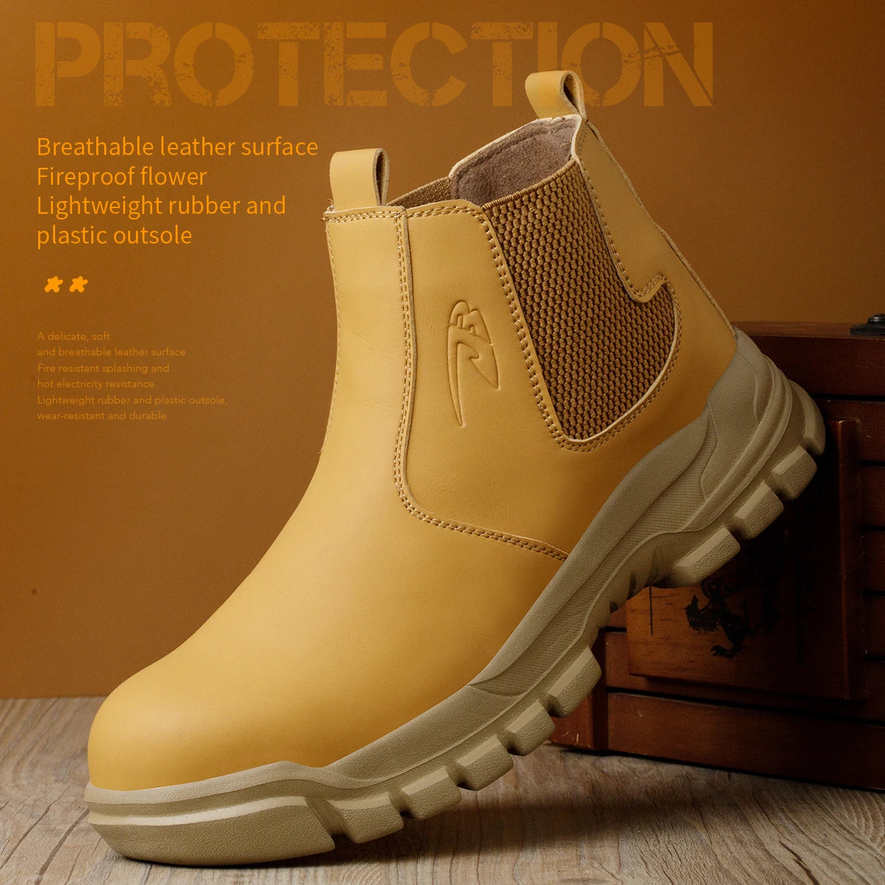 StompiesTough Tradie Safety Boots