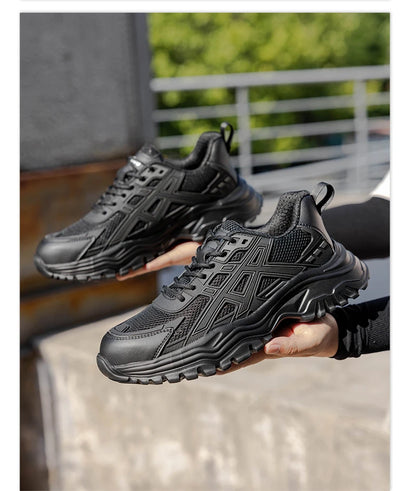 Stompies Lace-Up Safety Boots
