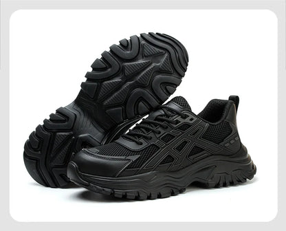 Stompies Lace-Up Safety Boots
