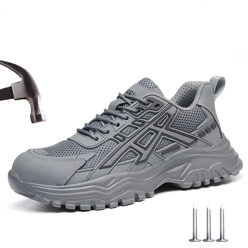 Stompies Lace-Up Safety Boots