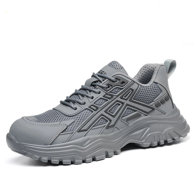 Stompies Lace-Up Safety Boots
