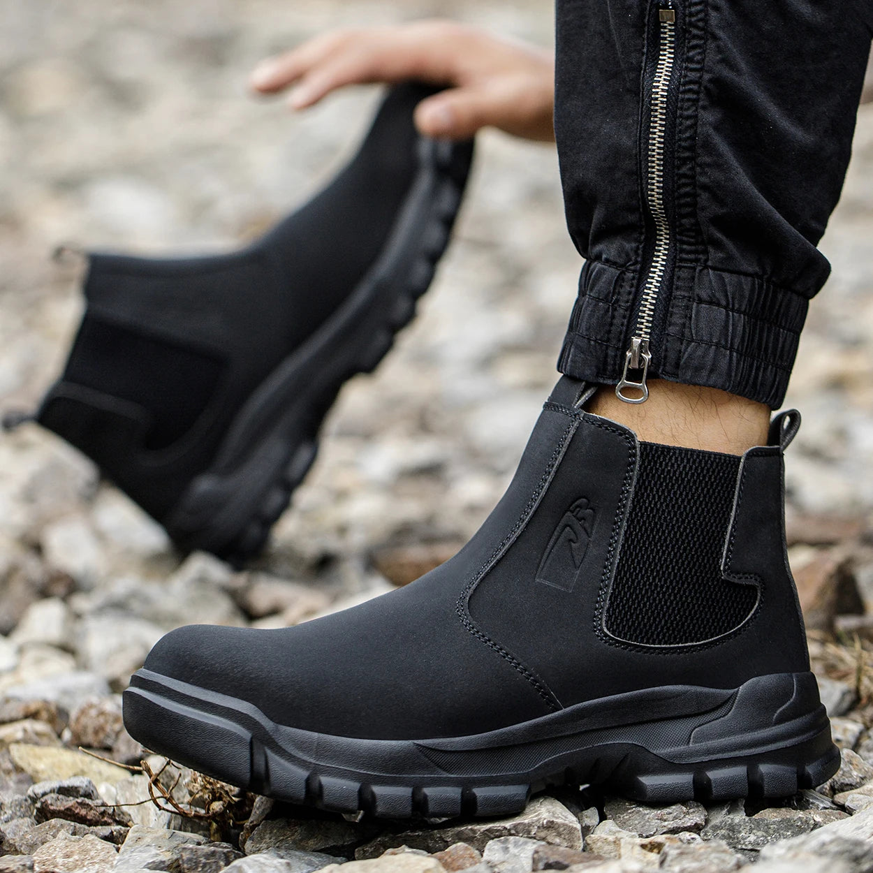StompiesTough Tradie Safety Boots